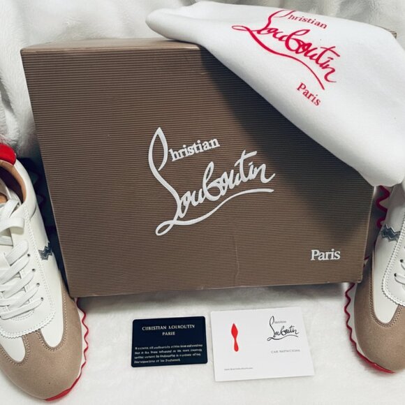 💎Loubishark Donna Red Sole Runner Sneakers - Picture 6 of 9